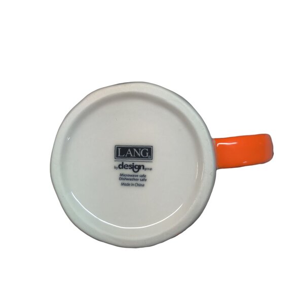 Lang By Design Easter Spring Carrot Coffee Tea Cup TikTok Viral - Picture 3 of 4